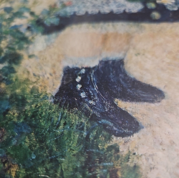 Museum Marked Laminated Renoir Girl Watering Can National Gallery Art Museum - Picture 4 of 12